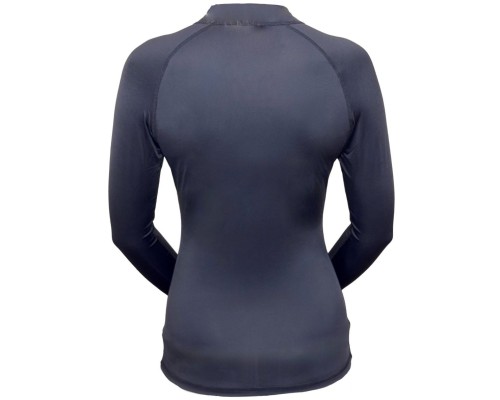 Рашгард женский SCALLOPS PROSKIN ZIP W`S чёрный